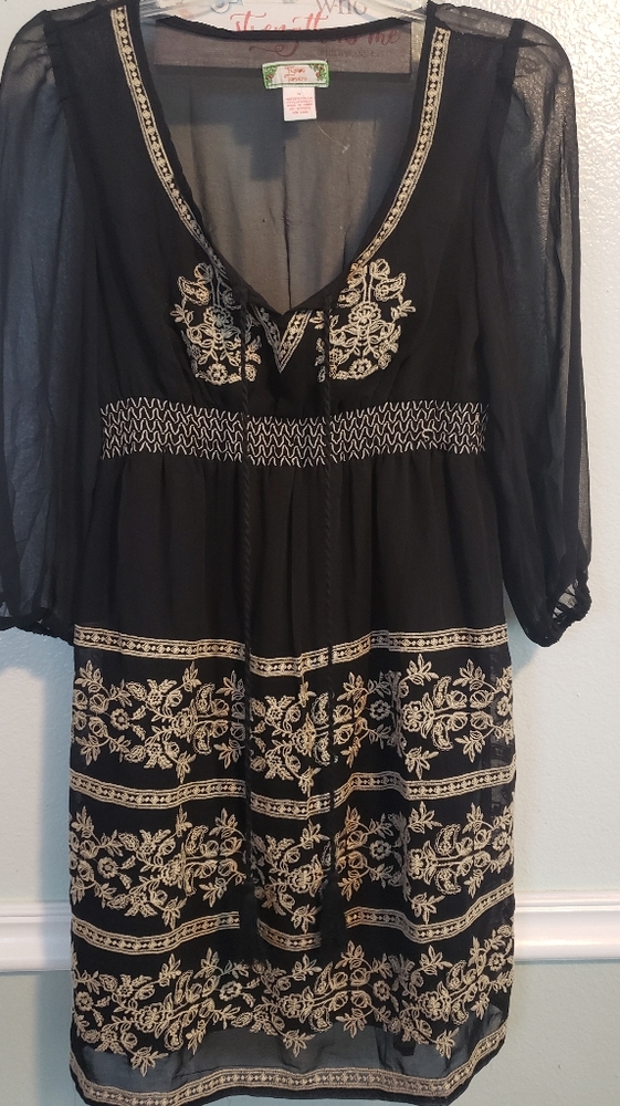Flying tomato polyester dress